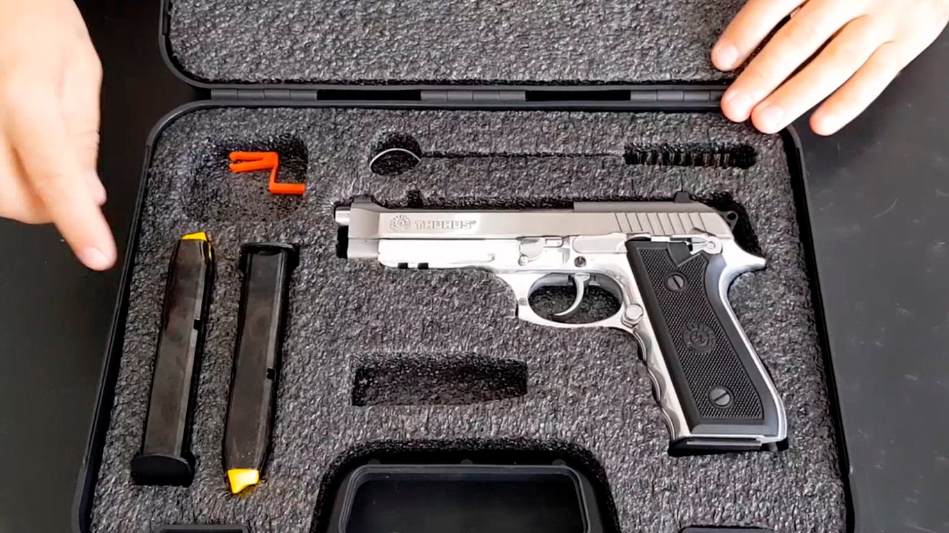 Vantagens da pistola Taurus Pt92 inox